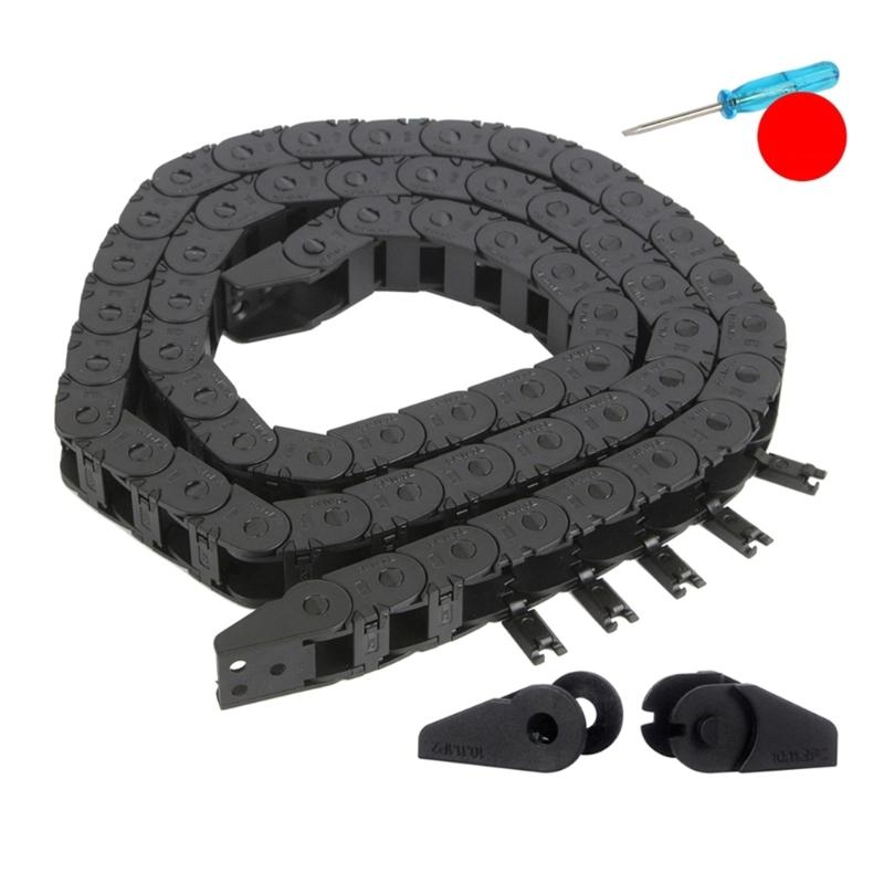 

Reinforced Nylon Drag Chain Wire Drag Enhances Cable Protections Wear Resistance For 3D Printers