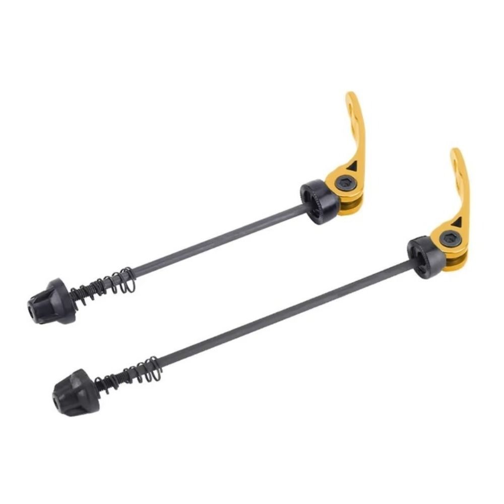 1pair Adjustable Skewers Lever QR Aluminum Alloy Front Rear Bicycle Axle  for Mountain Road Bike