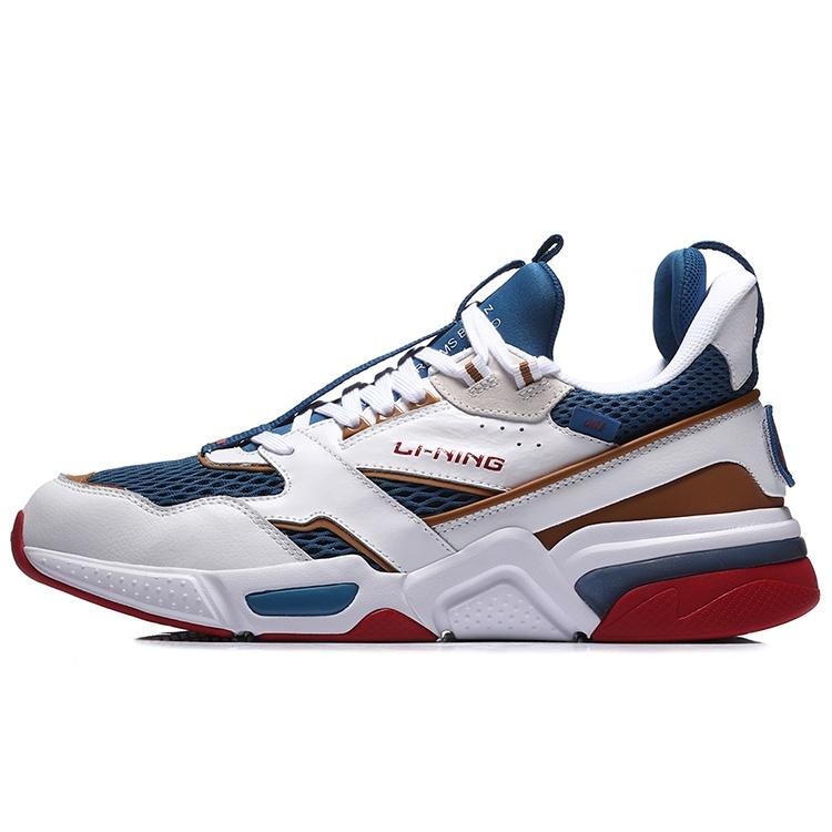 Li-Ning 001 R-1 Paris Fashion Week White Blue Red Men s AGLN227-7 EU 39