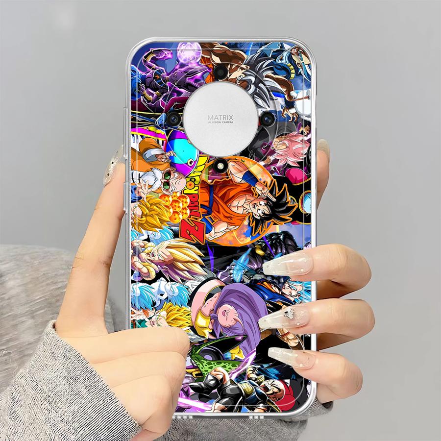 Cartoon Dragon Ball Anime Case for Honor 90 Lite X7b X8a X9b X8b X9a X8 Soft Phone Cover