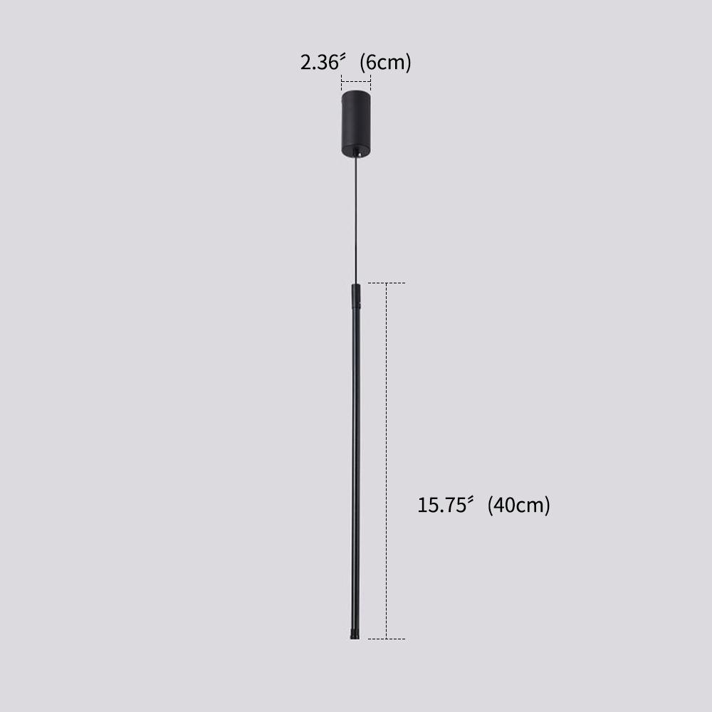 

Современные светодиодные длинные подвесные светильники, скандинавские минималистские подвесные светильники для спальни, ресторана, гостиной, дома, креативного украшения Warm light