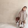 Winter Toddlers Kids Plaid Thicken Coats Fleece Children Warm Outerwear
