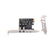 PCIe To USB 3.2 Gen 1 Expansion Card 5Gbps Bandwidth 2 Type C and 2 Type A Ports Desktop PCI Express Adapter Support for