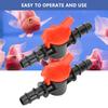 2pcs Fish Tank Water Flowing Regulator Valve Water Flowing Controller Tube Pipe Connector
