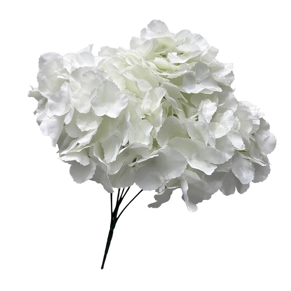 5 Heads Artificial Hydrangea Flower Silk DIY Bridal Hydrangea Bouquet Beauty Fake Hydrangea Flowers