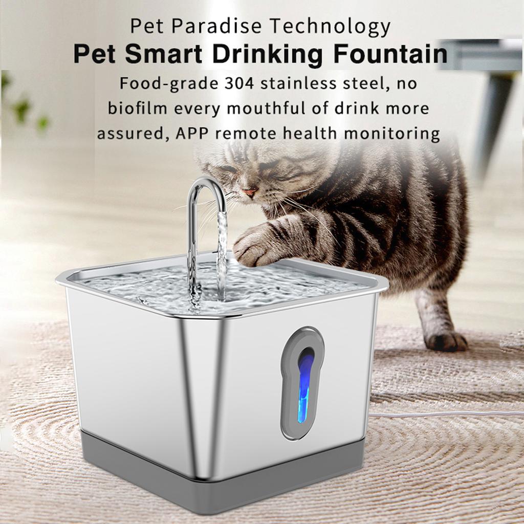 3.5L Cat Water Fountain APP Control Pet Water Fountain for Drinking Automatic Cat Water Dispenser