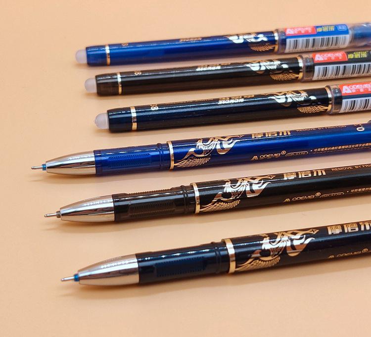 Aodemei Erasable Gel Pen, 0.38mm Needle Tip, for Office, Business & Student Use.