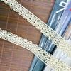This White Cotton Thread Lace, Cotton Thread Woven Lace Lace Clothing Accessories Handmade Diy Baby Clothes Decoration