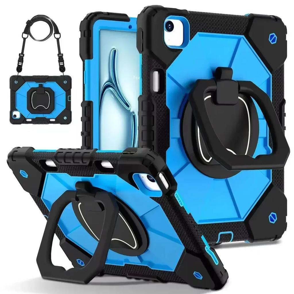 Shockproof Tablet Cover For iPad Air 11 Pro 13 M2 M3 Air 5 4 10th 10.9"11th Generation 7/ 8/ 9th 10.2 Rugged Armor Kids Case