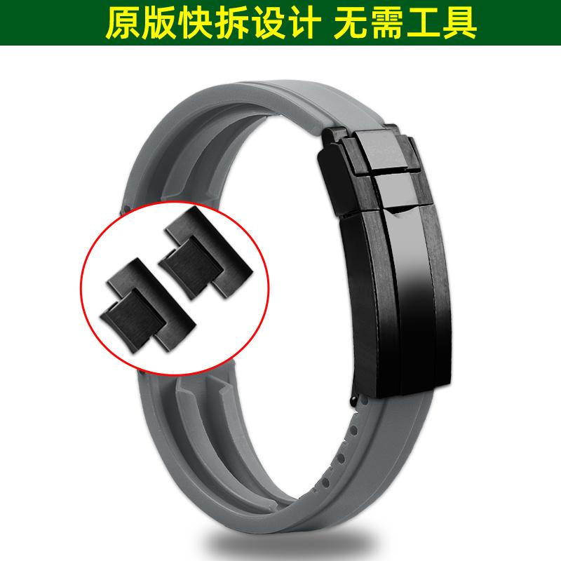MTG-B3000 High-quality silicone strap For Casio GSHOCK series MTG-B3000B/D/BD modified quick release rubber watch band Wristband