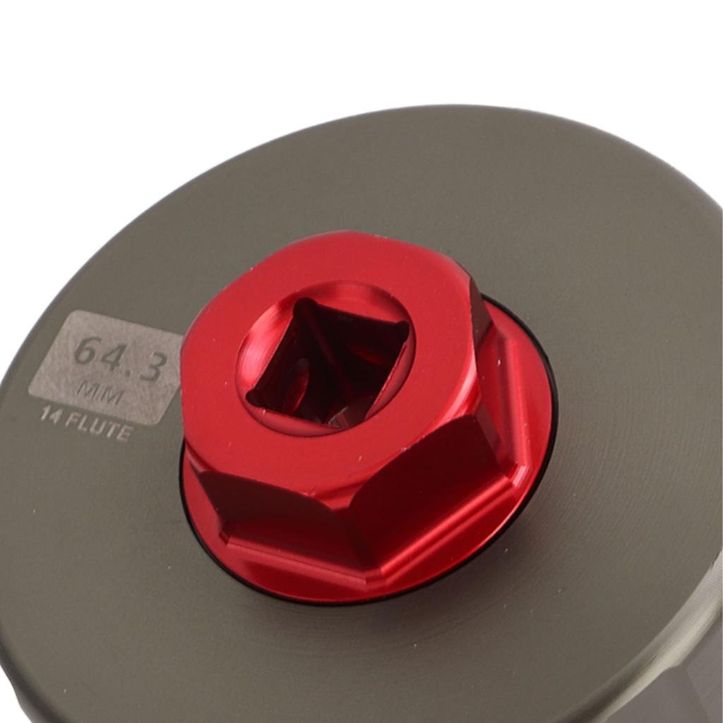 Cheie pentru filtru de ulei, 64,3 mm, 14 caneluri, sculă pentru capac pentru filtru, accesorii Toyota Camry Tacoma 4Runner RAV4