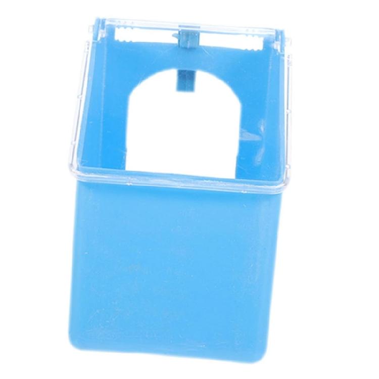 Practical Durable Plastic Hanging Pigeons Feeders for Bird Cages Easyly Installation Clean and Refill Space