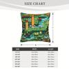 1 Stück Retro-RPG-Kissenbezüge aus den 90ern, mit Pixel-Art, perfekt zur Dekoration Ihres Wohnzimmers, Schlafzimmers oder Sofas. Th