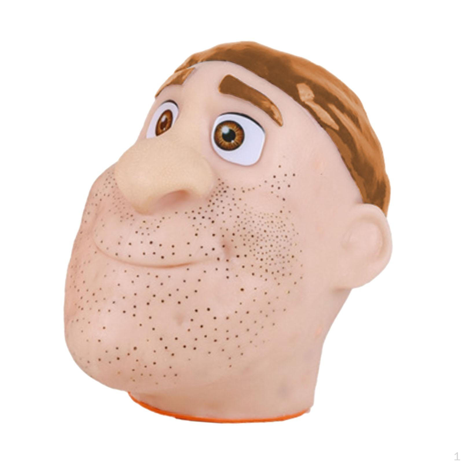 

Toy Nose Silicone Desk Gadget Realistic Simulation Model with Tools for Extraction Suitable Yellow Heads