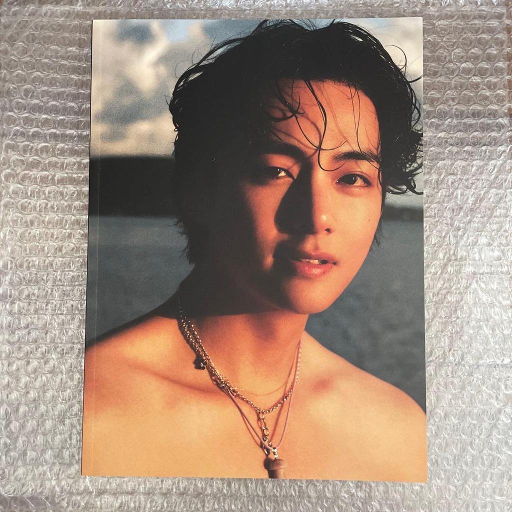 [USED] V Photobook BTS V Taehyung Cover Trading Card Official Bulk Sale