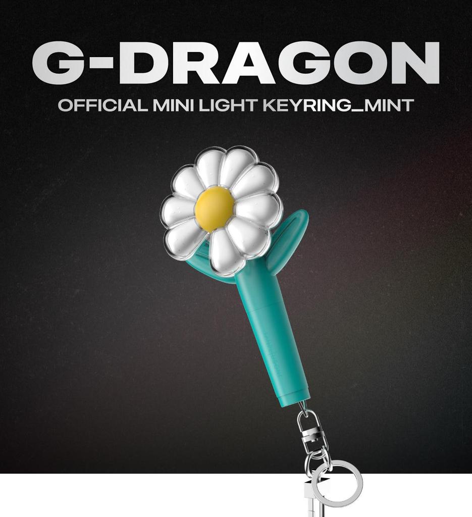 [KEYRING MINT Ver.] G-DRAGON (BIGBANG) OFFICIAL MINI LIGHT KEYRING