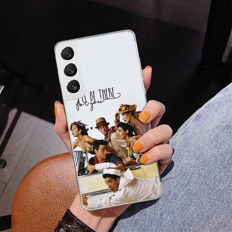 Friends Tv Show Funny Family Phone Case For Samsung Galaxy S24 S25 Edge S26 Ultra S23 S22 S21 Plus S20 FE + Personalized Print C