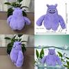 Cuddly Long Plush Purple Animal Doll Cute Cartoon Figure With Pp Cotton Filling