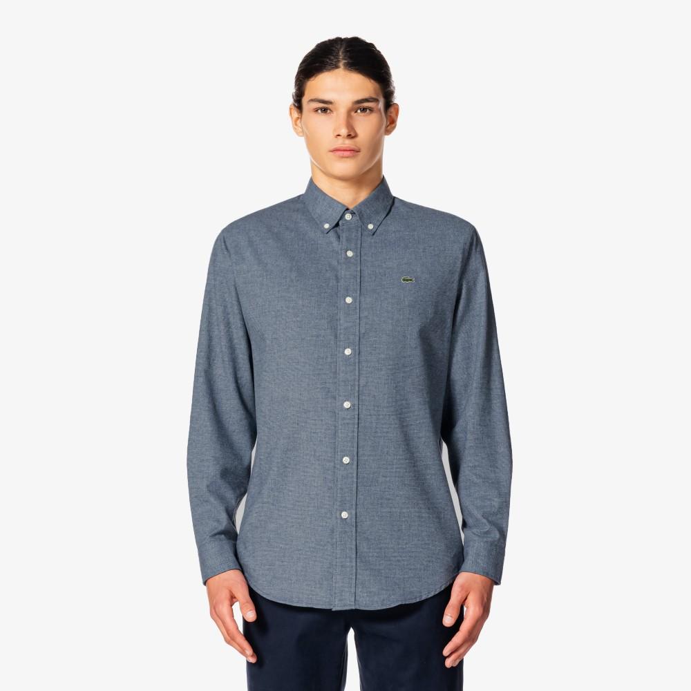 [lacoste] Мужская фланелевая клетчатая рубашка CH300E-55N166 42