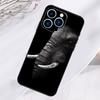 Wild Elephant Head Phone Case For iPhone 17 Pro Max 15 14 13 12 11 16 Pro Max Plus 12 13 Mini 16e 17 Air Cover
