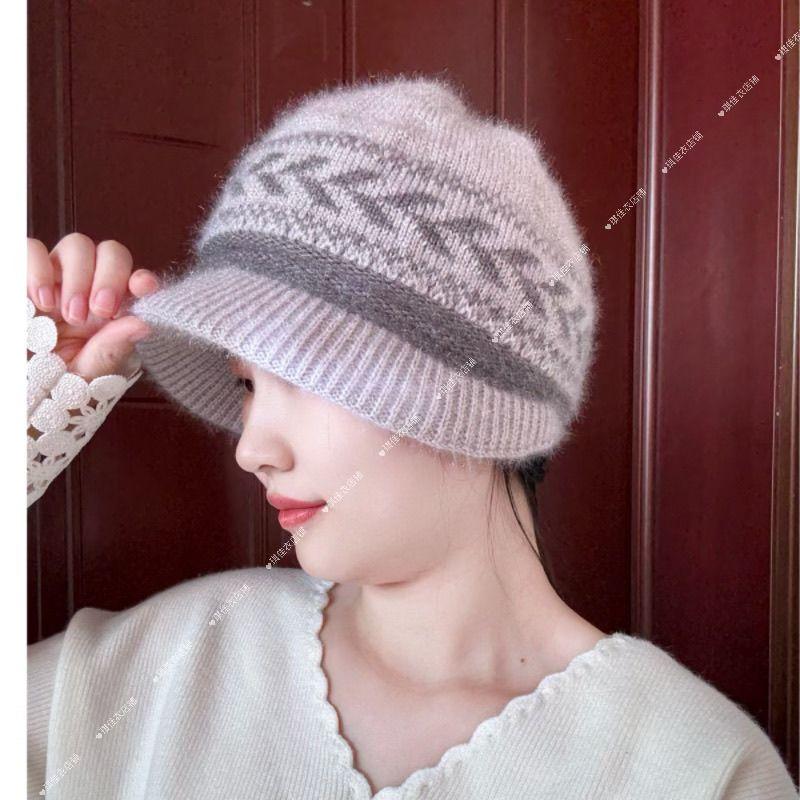 New Autumn/winter Double-layer Thickened Knit Beanie - Extra Warm Hat for Moms