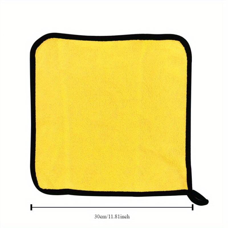 5/10 Peças 30*30 CM Toalha de Microfibra Extra Macia para Lavagem de Carros Pano de Secagem para Limpeza de Carros Pano de Cuidado para Carros Toalha de Lavagem de Carros para Detalhamento