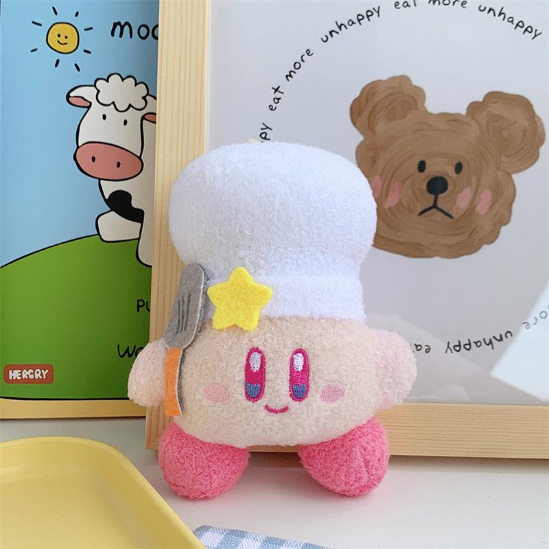 Japansk Tecknad Stjärnkort Plyschhänge Söt Flicka Hjärtdocka Skolväska Hängande Prydnad Gripmaskin Docka Nyckelring Gåva