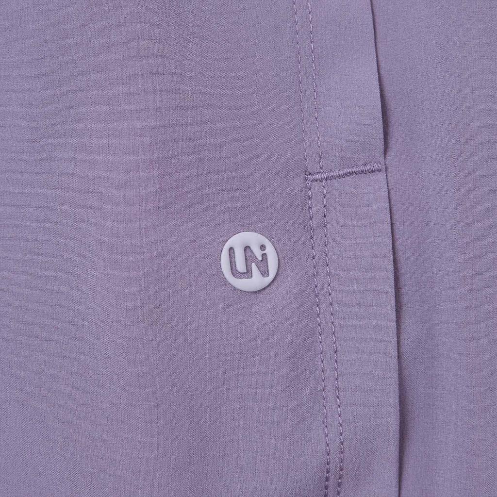 Li Ning Fitness Series Loose Logo Letter Sports Casual Pants Women bottoms AYKW724-3