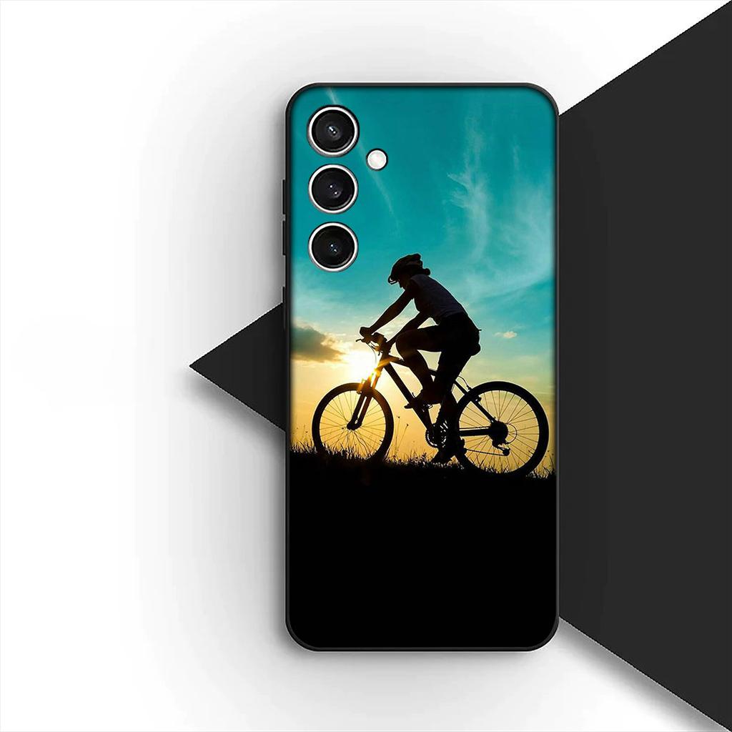 Soft Cover for Xiaomi Redmi Note 13 14 Pro Plus ProPlus 14C 13C Pro+ 5G Note13 Casing Phone Case Mountain Bike Cycling Art