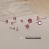 Beixi Silberschmuck S925 Sterling Silber Zirkonia Steckerohrringe für Mädchen - Super Glänzend, Schlicht und Bequem zum Schlafen.
