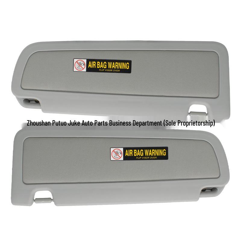Light Gray Sun Visors (2-Pack) for 2006-2011 Honda Civic, 83280-SNA-A01ZA