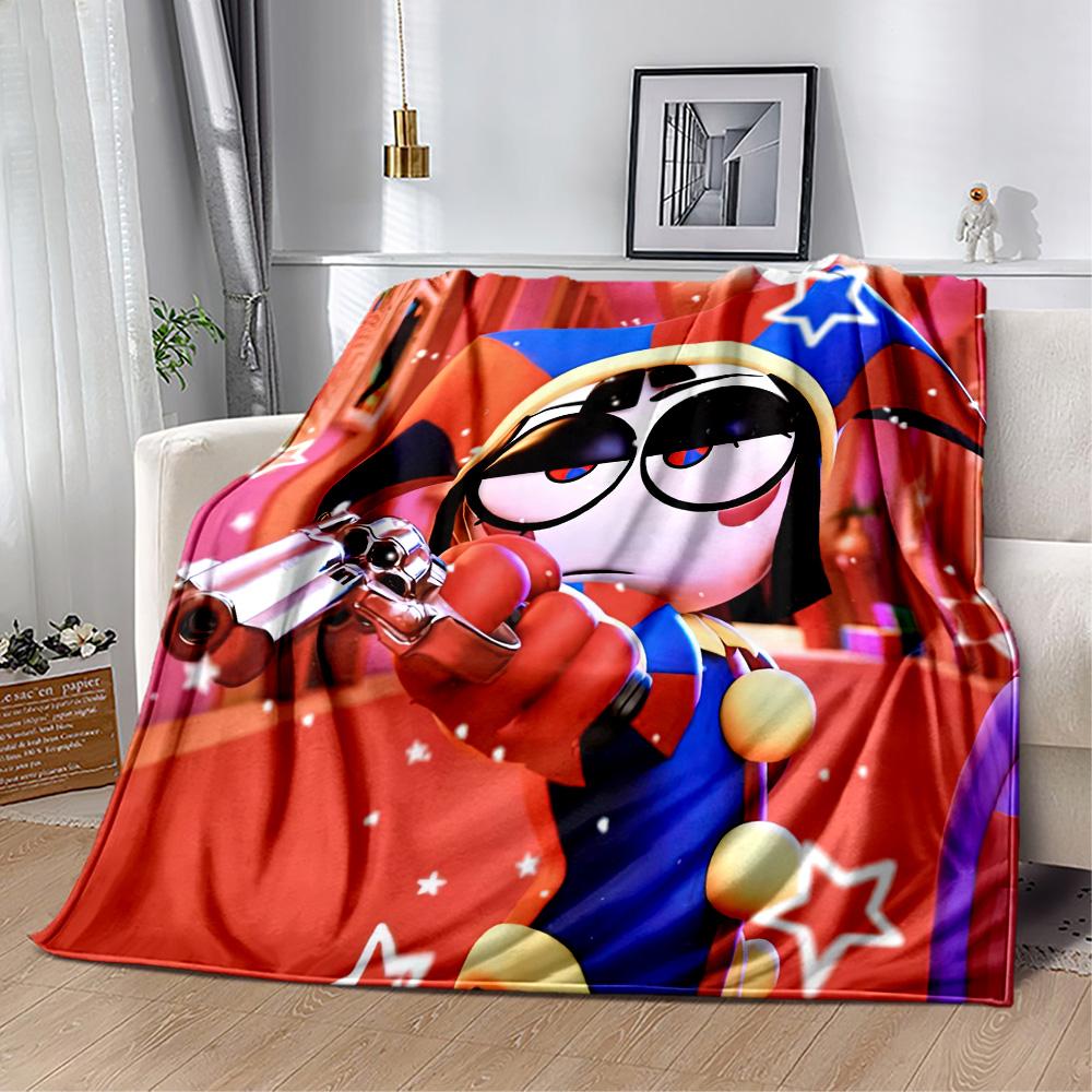 Digital Circus4 Blankets are suitable for living rooms,making them an ideal choice for outdoor travel and gifts.
