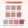 Biya Cute Face Makeup Blush Highlighter: Potato Texture, No Fall-out, Good Color Payoff, 3D Brightening, Matte Contour Powder Compact.