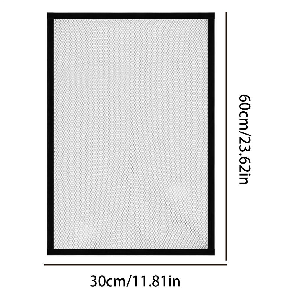 Aquarium Fish Tank Lid Mesh Cover Anti Jumping Magnetic Clear DIY Fish Guard Screen Tank lid Cover Protective covers Net