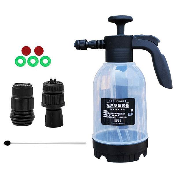 2L Sprayer Foam Cars Watering Washing Tool Car Wash Spary Nozzle Auto Spary Watering Can Car Cleaning Tools Garden Water Bottle