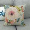 Nordic Floral Meanings Of Animals Digital Printing Short Plush Pillow Covers For Car Sofa Office Cushion Cover Home Goods