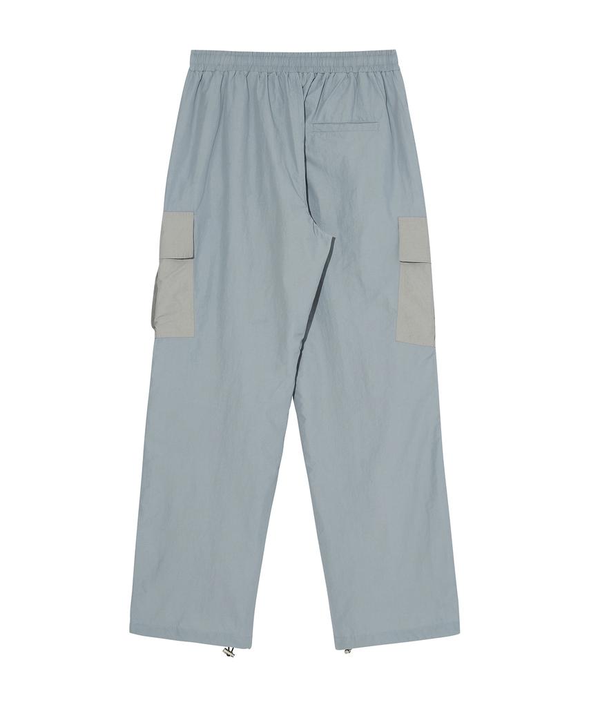 TEMPUS STUDIO Signature Logo Stiring Pants [Gray]