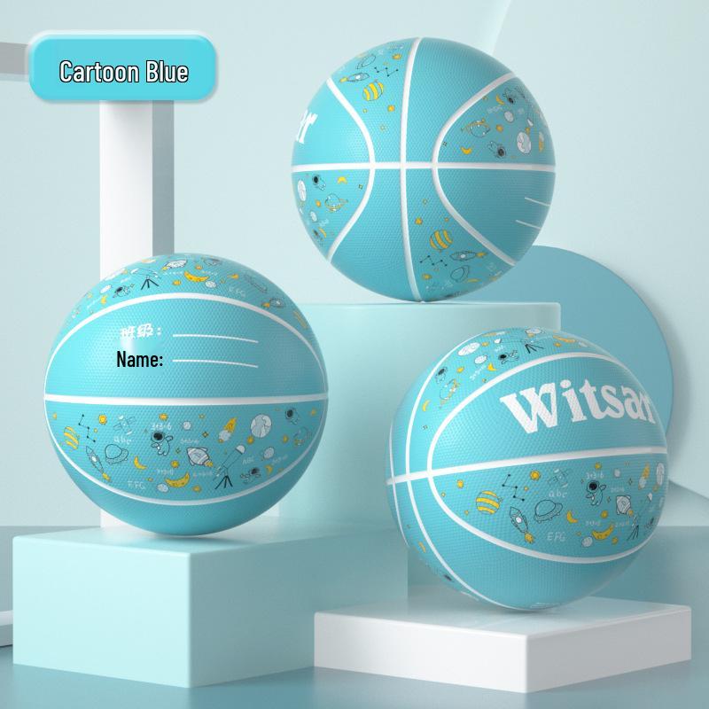 Beginner's Leather Basketball for Young Children: Sizes 3-7