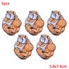 5Pcs/Lot Punk Animal Patch  Iron On Embroidery Patches For Clothing Thermoadhesive Patches On Clothes Hip Hop Patch For Clothes