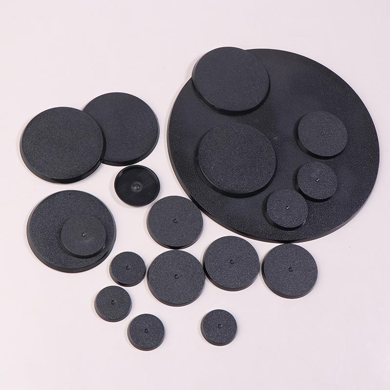 5Pcs 25Mm/32Mm/40Mm/50Mm/60Mm Round Bases For Miniature Table Games Tabletop Game Base Modeling Model Kit Diorama