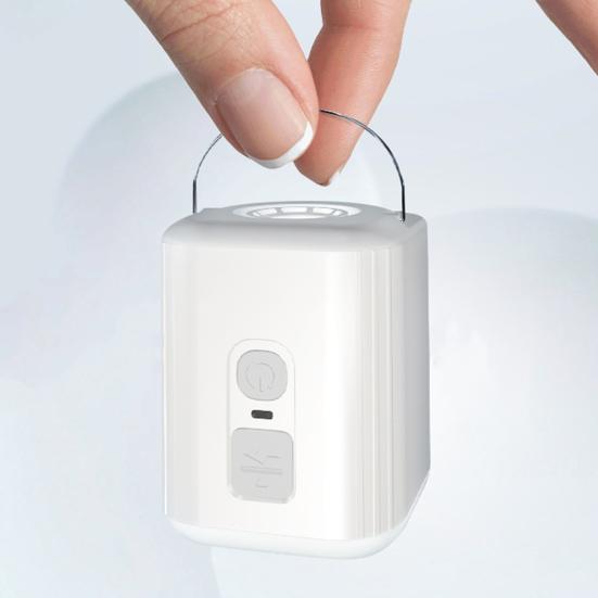 Outdoor Mini Air Pump with LED Light 6 Nozzles Portable USB Inflatables Ring Pool Float Air Mattress Bed Portable
