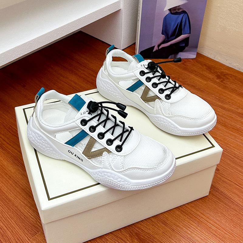 

Sports sandals women s 2025 new summer bag head hollow breathable little white shoes lightweight junior high school women s shoes summer models 40