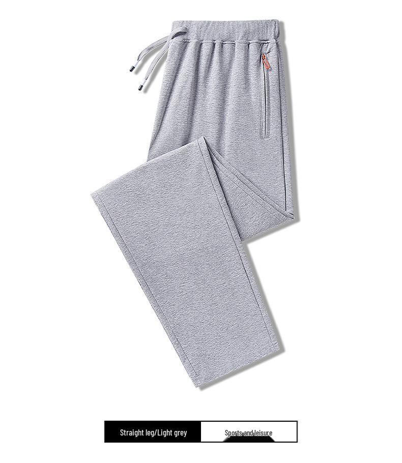 Men's Cotton Loose Fit Joggers with Cuffs - New Spring & Autumn Casual Sweatpants