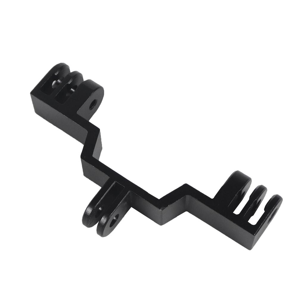 Dual Light Bracket Bridge Aluminum Connector Selfie Holder Tripod Adapter Flash Mount for Gopro 13 12 Insta360 X4 Action Camera