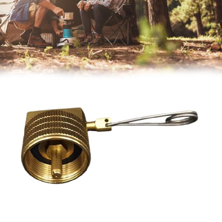 Camp Stove Gas Refill Adapter Convertor Portable Butanes Refill Adapter Replacement Outdoor Gas Burners Adapter
