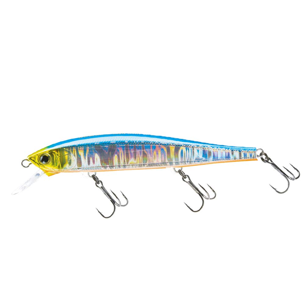 DUEL HARDOCORE Minnow Flat 130SP 130mm Blue Shiner Lure for Bass Fishing (R1381-HBSN)