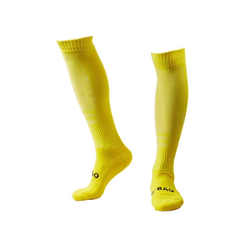 Мужские утолщенные чулки до колена спортивные компрессионные футбольные носки One size