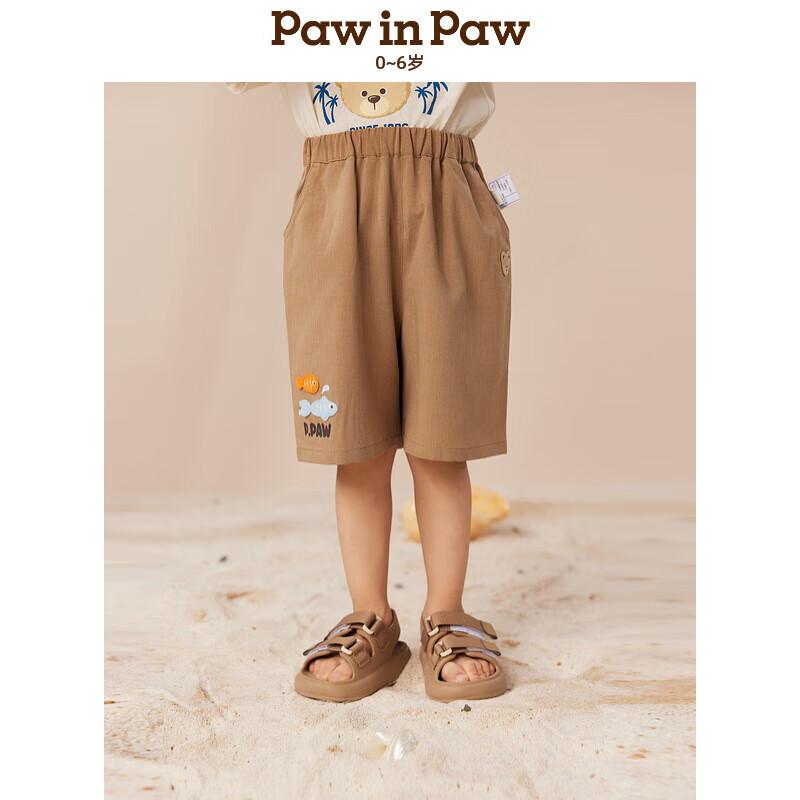 PawinPaw Cartoon Bear Boy s Casual Shorts 100