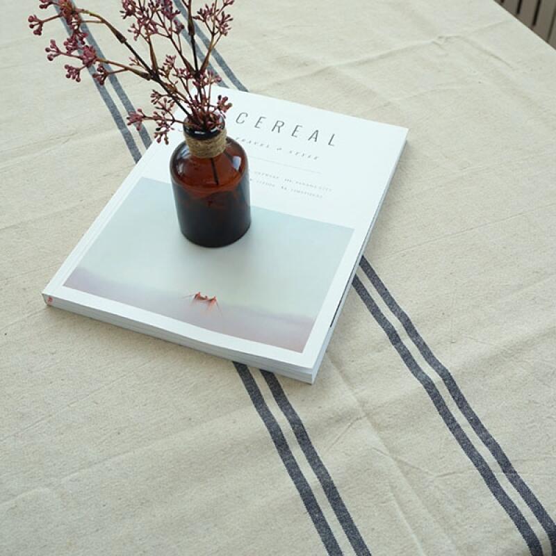 Frankie Linen Tablecloth 120x210 (2 colors) Blue