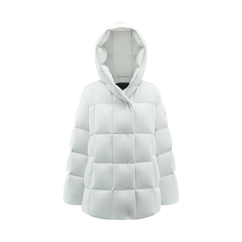 

AILAIYI Women s 90% Goose Down Hooded Winter Jacket M